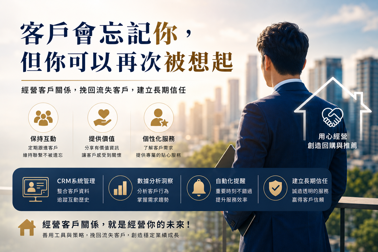你不是沒客戶，而是客戶早就把你忘了：如何挽回流失的客戶