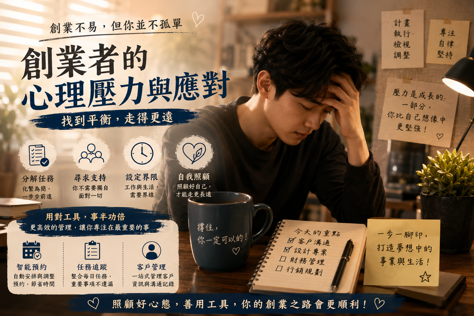 創業者長期經營的心理壓力與現實：與 Asbie 一同面對挑戰